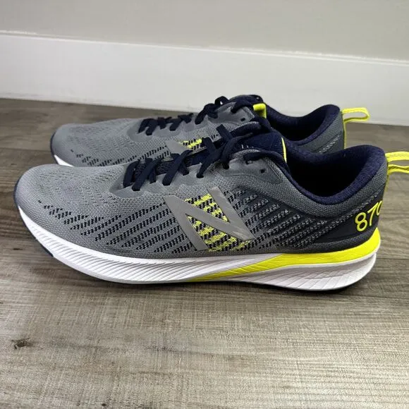New Balance 870v5 Mens Size 13 D Shoes Sneakers Grey Green M870GY5