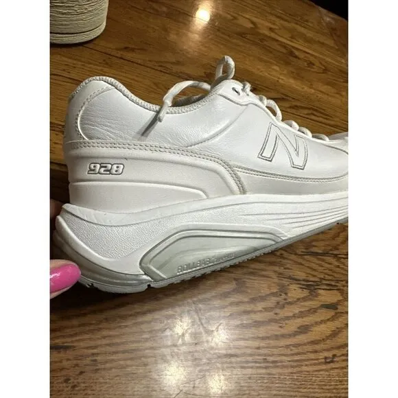 New Balance 928 v3 Men's Sneakers Size 12 Leather White/Gray MW928WT3