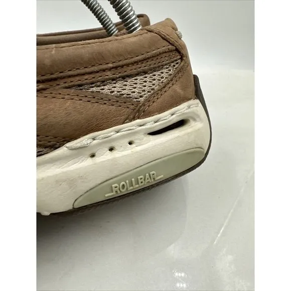 New Balance DUNHAM CAPTAIN VENTED TAUPE BOAT SHOES - MCN410TP - MEN'S SIZE 10.5