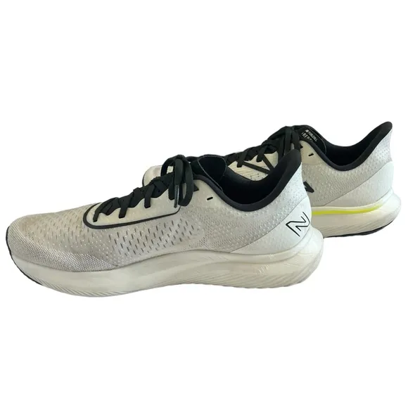 New Balance FuelCell Rebel v3 Running White &amp;Gray Shoes Mens Size 11.5