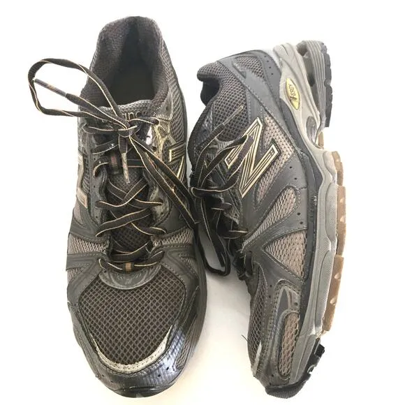 New Balance Gray Gold Brown 759 Sneakers Size 9.5