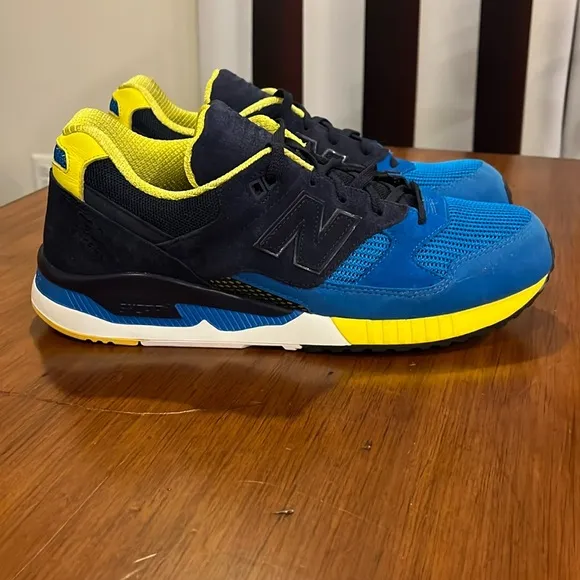 New Balance M530RTB 530 Classics shoes sneakers blue black Mens size 12