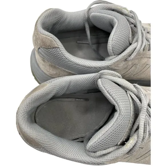 New Balance Men's 928 Grey Suede Walking Shoes Size 12 (MW928GR)