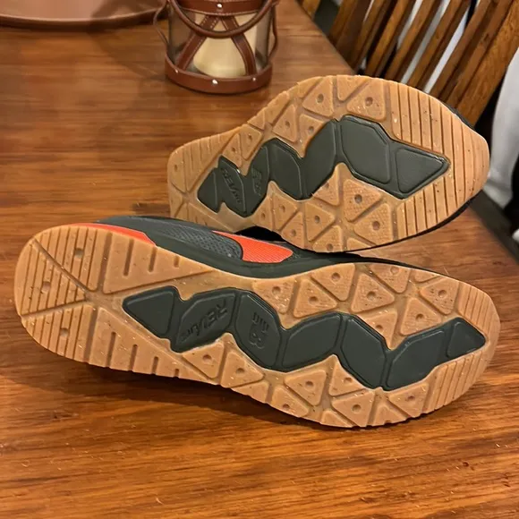New Balance ML1550AF 1550 shoes sneakers new grey orange Mens size 9.5