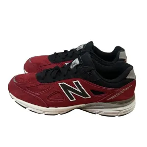 New Balance Shoes 990 V4 Burgundy Sneakers Size Women's 8.5 Men's 7