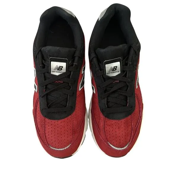 New Balance Shoes 990 V4 Burgundy Sneakers Size Women's 8.5 Men's 7