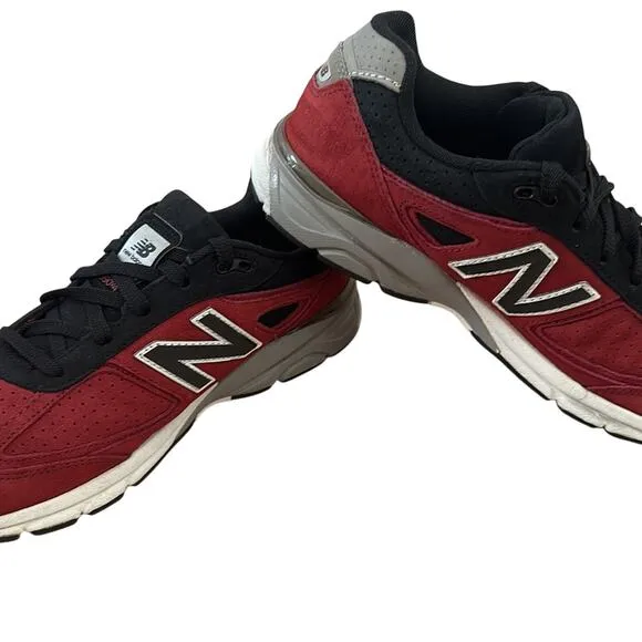 New Balance Shoes 990 V4 Burgundy Sneakers Size Women's 8.5 Men's 7