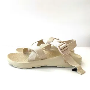 NEW Chaco Z/1 Classic Sandals Men's Size 12 Angora Cream Ivory Adjustable Straps