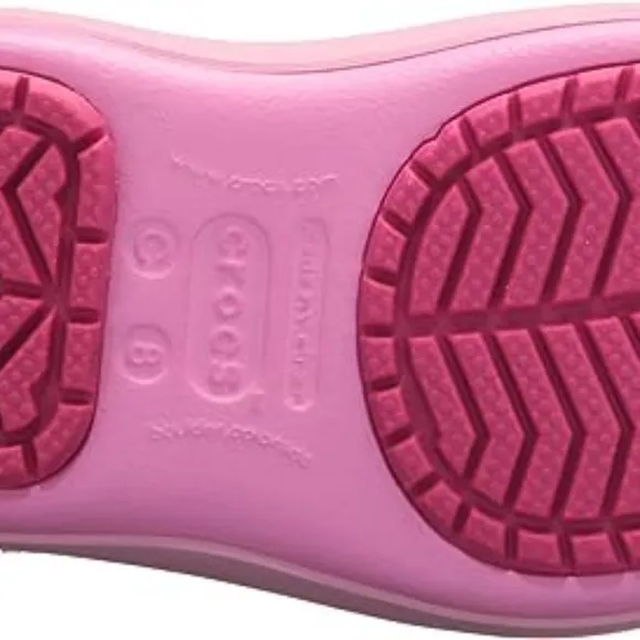 NEW in Bag Crocs Girls c6 Pink Lodgepoint Snow Boots Winter Boots