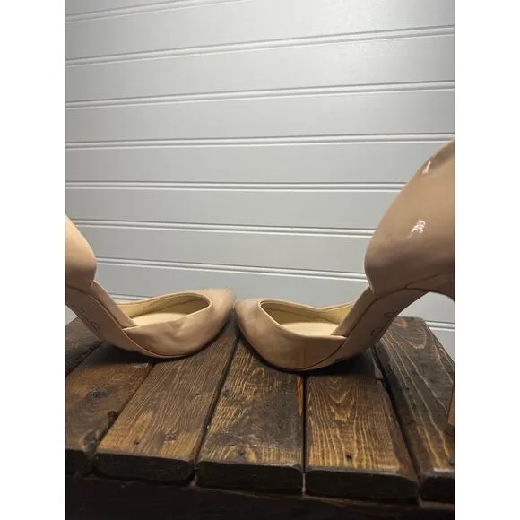 NEW Jessica Simpson Stiletto Slip On D'Orsay Pump Heels Paryn Pointed Toe Dressy