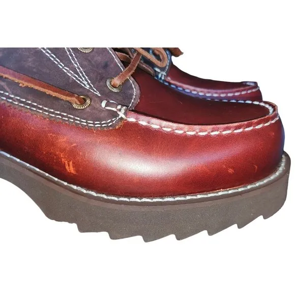 NEW* Mens 7.5 Polo Jeans Company Retro Low Top British Style Boat Shoes Sailing
