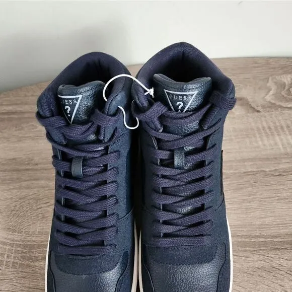 NEW MEN'S GUESS BLUE COLOR  ATHLETIC SHOES 9,5 SIZE