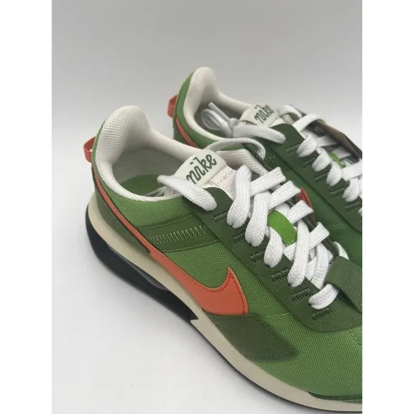 NEW Nike AIR MAX PRE-DAY LX Men's Athletic Shoes Green Orange US Size 4 NIB