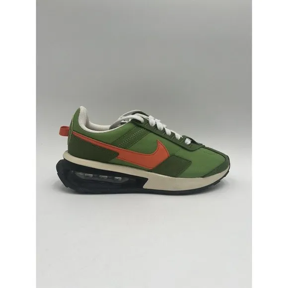 NEW Nike AIR MAX PRE-DAY LX Men's Athletic Shoes Green Orange US Size 4 NIB