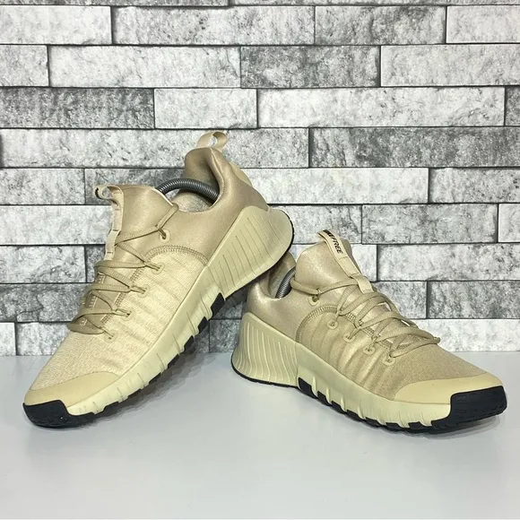 New Nike Free Metcon 6 Mens 12 Desert Khaki Athletic Shoes
