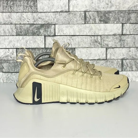 New Nike Free Metcon 6 Mens 12 Desert Khaki Athletic Shoes