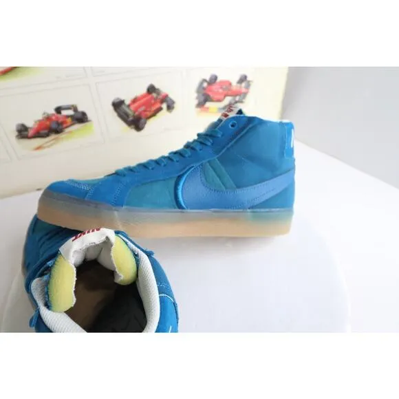 New Nike SB Blazer Mid Premium Plus Teal Gum Shoes Sneakers DV5468-300 Size 9