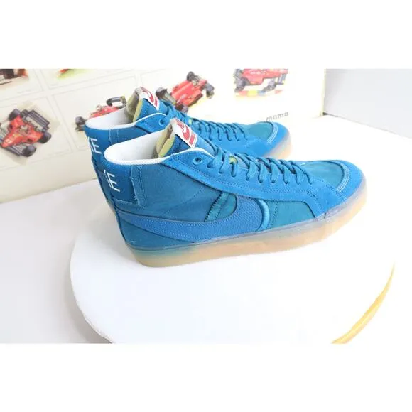 New Nike SB Blazer Mid Premium Plus Teal Gum Shoes Sneakers DV5468-300 Size 9