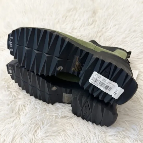 NEW Nurture Denali Green Black suede water resistant winter boot women size 8