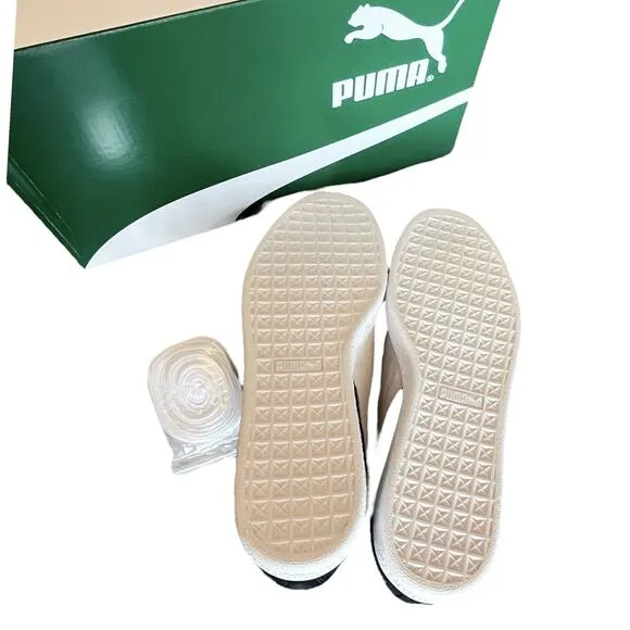 NEW PUMA Suede Classic XXI SNEAKERS Men's US 14 Black &amp; White Shoes In BOX