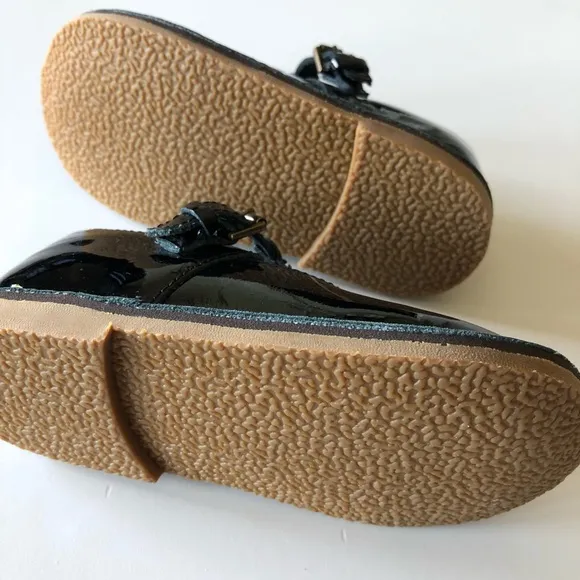 New Ralph Lauren Girls Leather Shoes 7.5