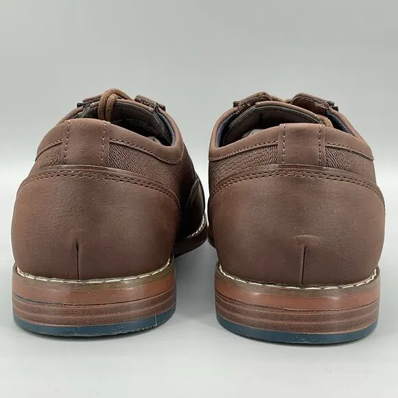 NEW Reserved Footwear Men’s Asher Oxford Dress Shoes Brown Size 9.5