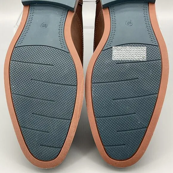 NEW Reserved Footwear Men’s Asher Oxford Dress Shoes Brown Size 9.5