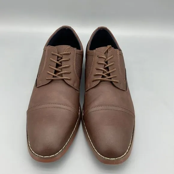 NEW Reserved Footwear Men’s Asher Oxford Dress Shoes Brown Size 9.5