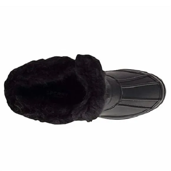NEW SPERRY women's meritime winter boots in black