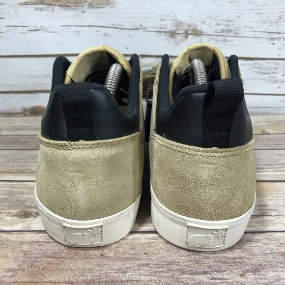 NEW The Hundreds Skateboarding Suede lace Up Shoes Mens Size 12 Athletic Beige