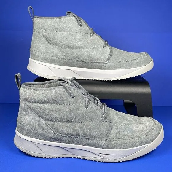 NEW The North Face NSE Chukka Suede Men's 10.5 Grey Shoes Boots $125