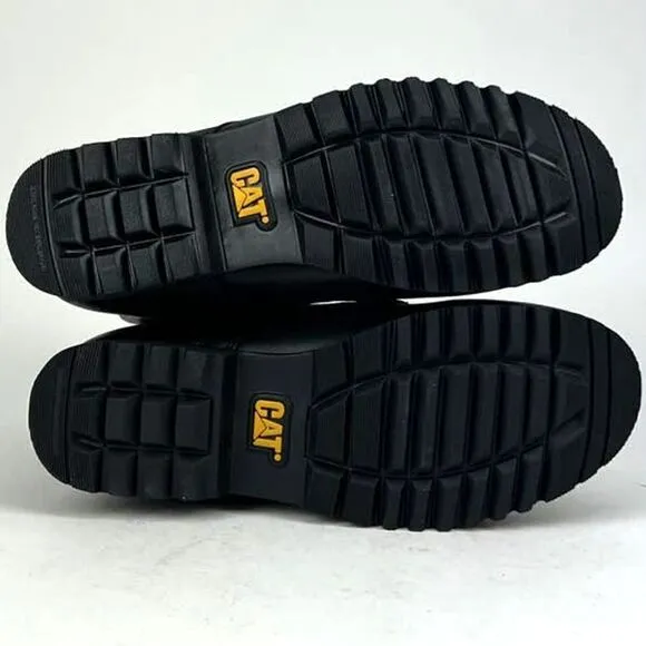 New Women Caterpillar CAT Winter Alexi Combat Black Ankle Boots US 7.5 /EU 38.5