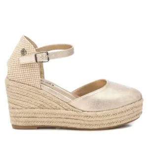 NEW XTI women's wedge sandals in gold