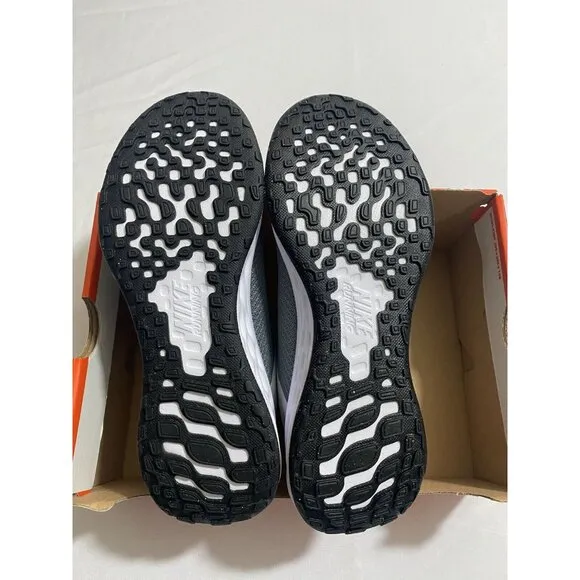 New Youth Size 7Y Grey Blue Nike Revolution 6 NN (GS) Running Shoes DD1096 008