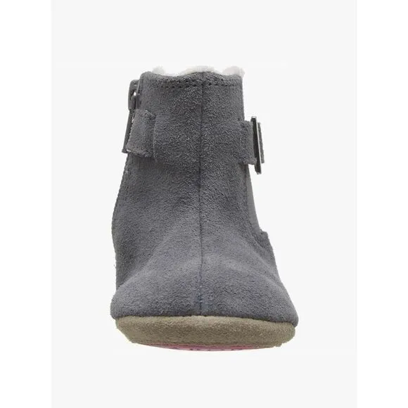 NEW Robeez Baby 9-12 Months Gwen Suede Boots Shoes
