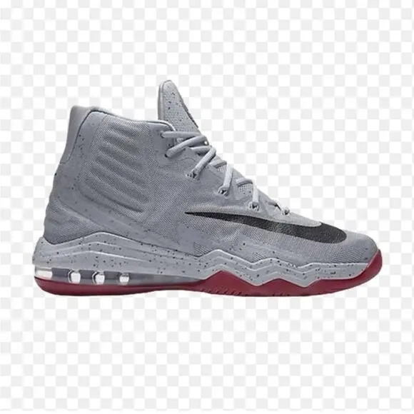 Nike 2016 Air Max Anthony Davis Audacity Gray Basketball Athletic Shoes Size 11