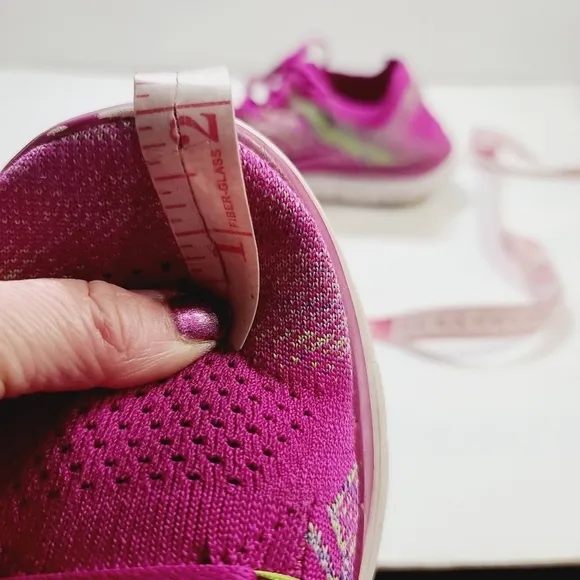 Nike 4.0 Flyknit Pink Fuschia Running Shoes Black Swoosh