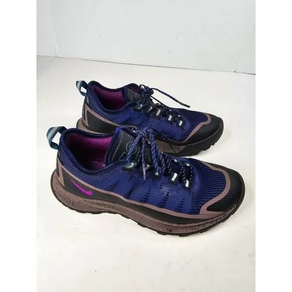 Nike‎ ACG Men's Air Nasu Blue Void Vivid Purple Athletic Shoes 7.5 CV1779-400