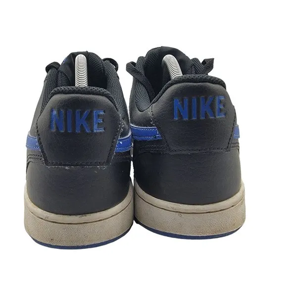 Nike Air Court Vision Low Mens Size 11.5 Black Blue Running Shoes DM8681-001