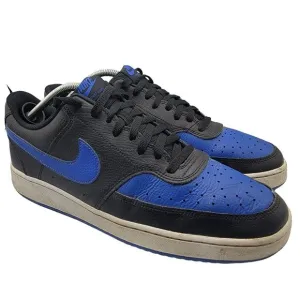 Nike Air Court Vision Low Mens Size 11.5 Black Blue Running Shoes DM8681-001