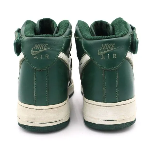 Nike Air Force 1 AF1 Mid 2003 Mens Size 10.5‎ US Forest Green Leather 306352-311