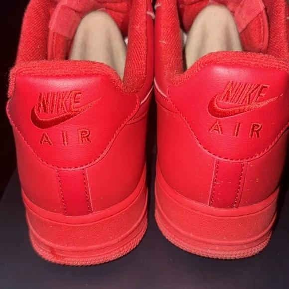 Nike Air Force 1 Low Triple Red. Sz.13M. Original box.