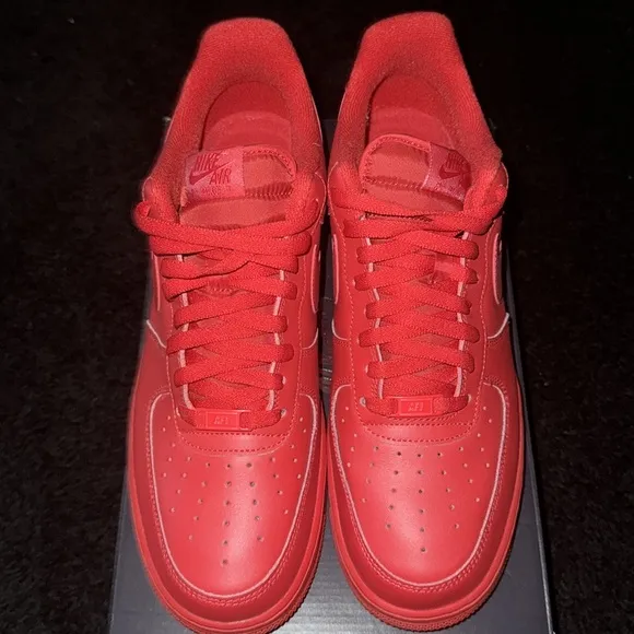 Nike Air Force 1 Low Triple Red. Sz.13M. Original box.