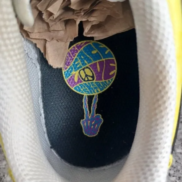 Nike Air Force 1 Yellow Sneakers 5.5Y Shoes