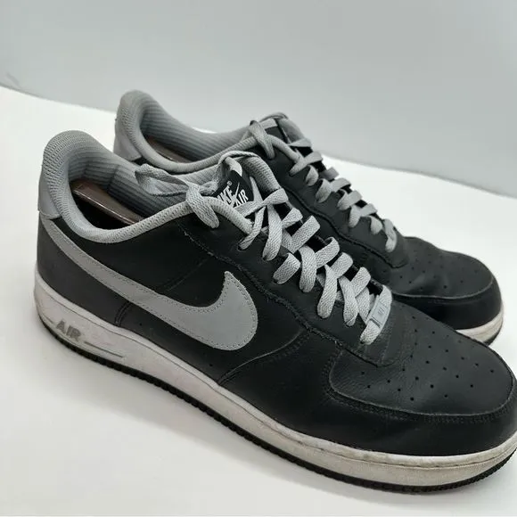 Nike Air Force 1 Mens 14 Low Customs Shoes Sneakers AF1 Black White AQ3774-992