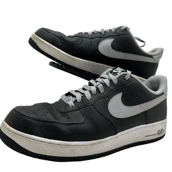 Nike Air Force 1 Mens 14 Low Customs Shoes Sneakers AF1 Black White AQ3774-992