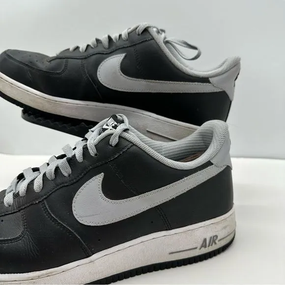 Nike Air Force 1 Mens 14 Low Customs Shoes Sneakers AF1 Black White AQ3774-992