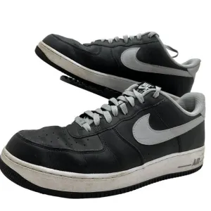 Nike Air Force 1 Mens 14 Low Customs Shoes Sneakers AF1 Black White AQ3774-992