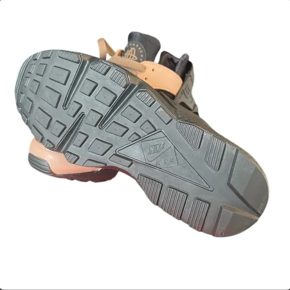 Nike Air Huarache Le Toadstool Black Chestnut Brown 200 - Size 9 M - 10.5 W