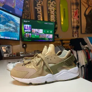 Nike Air Huarache Run Camo Cargo 318429-200 Running Shoes Sneakers Mens US 11